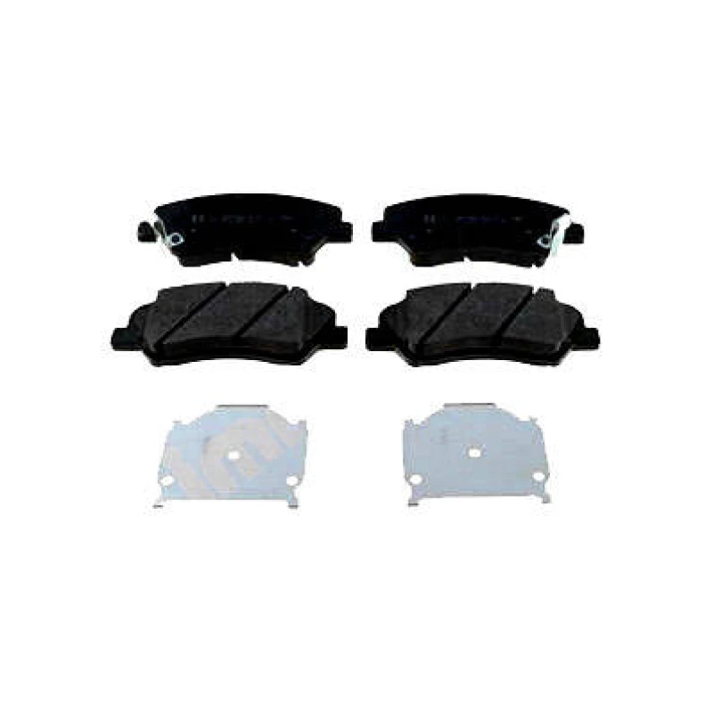 Image of ZIMMERMANN 25348.180.1 Brake pad set with acoustic wear warning, Photo corresponds to scope of supply Brake Pad Set,disc brake (402)