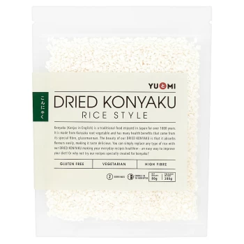Image of Yu&Mi Dried Konyaku - Rice Style 80g