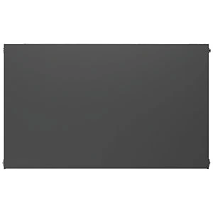 Image of Henrad Plan Single Convector Designer Radiator - Grey 600 x 600 mm
