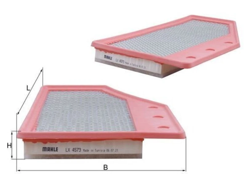 Image of Air filter MAHLE LX 4573
