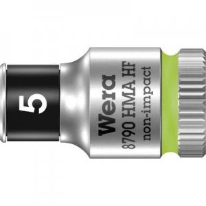 Image of Wera 8790 HMA 05003719001 Hex head Bits 5mm 1/4 (6.3 mm)