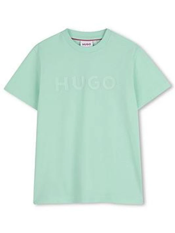Image of Hugo Kids T-Shirt - Green Male 11 - 12 Years