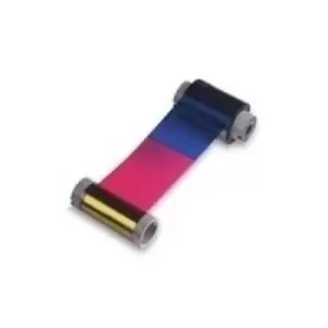 Image of Zebra True Colours i Series YMCKK ribbon printer ribbon