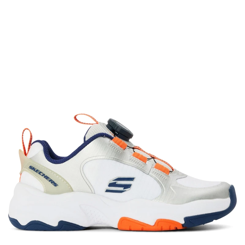 Image of Skechers Retrotech Silver/Multi unisex C10 (27.5)