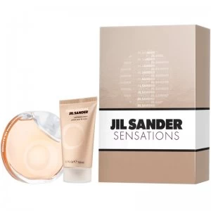 image of Jil Sander Sensations Gift Set 40ml Eau de Toilette + 50ml Cashmere Cream