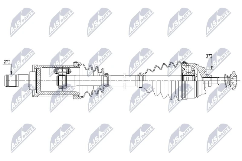 Image of NTY Drive shaft NTY NPW-BM-208