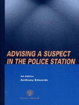 Image of Advising a Suspect in the Police Station by Anthony Edwards Book