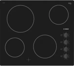 Image of Bosch PKE611CA1E 4 Zone Electric Ceramic Hob