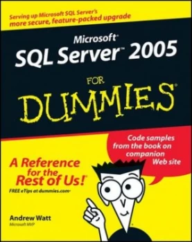Image of Microsoft Sql Server 2005 for Dummies by Andrew Watt Paperback