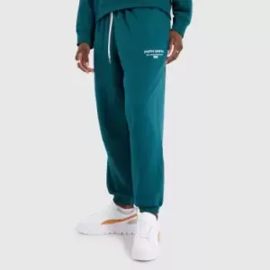 Image of PUMA sweatpants in dark green