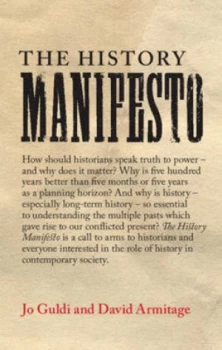 Image of The History Manifesto by Jo Guldi Book