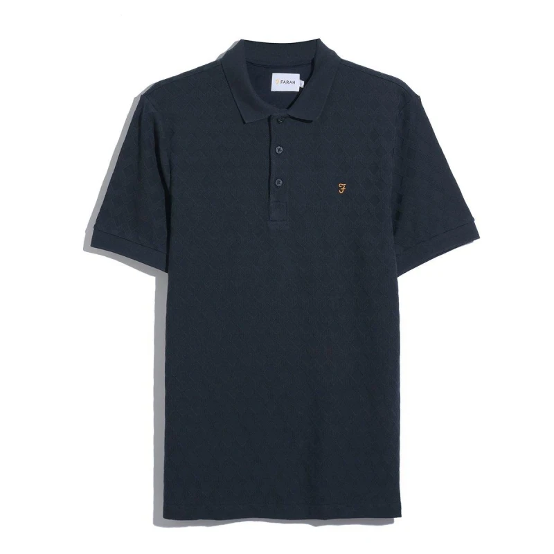 Image of Farah Horace Polo Sn63 Navy 412 male X Large