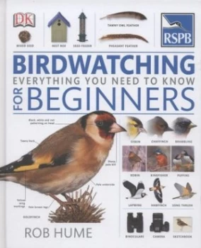 Image of Rpsb Birdwatching for Beginners by Rob Hume Hardback
