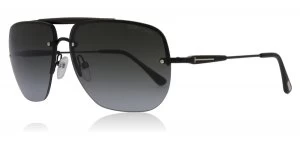 image of Tom Ford Nils Sunglasses Black 02B 61mm