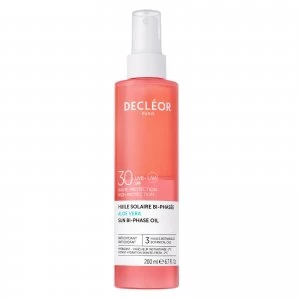 image of DECLEOR Sun Bi-Phase Body Oil SPF 30 200ml