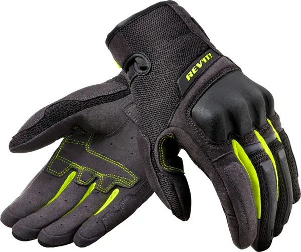 Image of REV'IT! Volcano Black Neon Yellow Size M