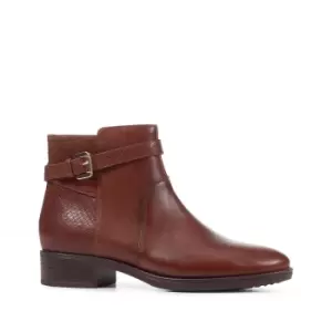 Image of Felicity Breathable Ankle Boots in Leather
