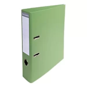 Image of Prem'Touch Lever Arch File PVC A4, S70mm 2 Ring, Anise Green, Pack of 10