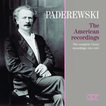 image of Ignacy Jan Paderewski - Paderewski: The American Recordings CD