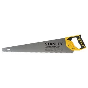 Stanley Tools Universal Tradecut Handsaw 550mm (22in) 7tpi