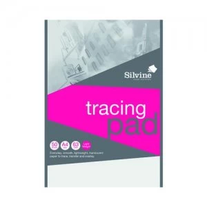 Image of Silvine Everyday Tracing Pad 50 Sheets A4 A4T50