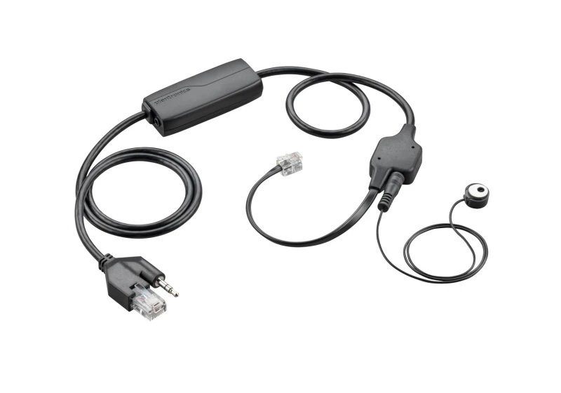 Image of HP Poly APV-63 Electronic Hookswitch Adapter for Phone 8PO85R01AA EXR8PO85R01AA