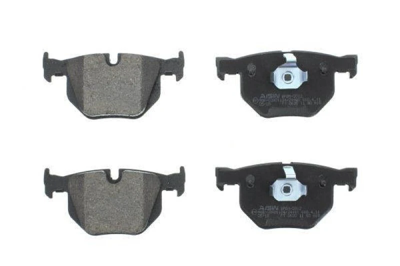 Image of AISIN BPBM-2012 Brake pad set Premium ADVICS by AISIN prepared for wear warning indicator Brake Pad Set,disc brake (402)