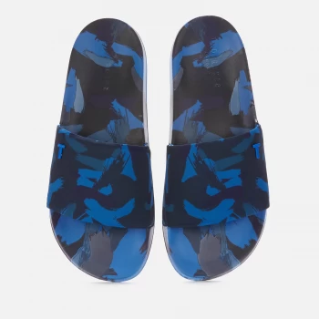 Image of Ted Baker Mens Aglao Slide Sandals - Black - UK 10