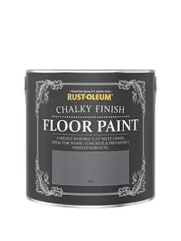 image of Rust-Oleum Chalky Floor Paint Slate 2.5L