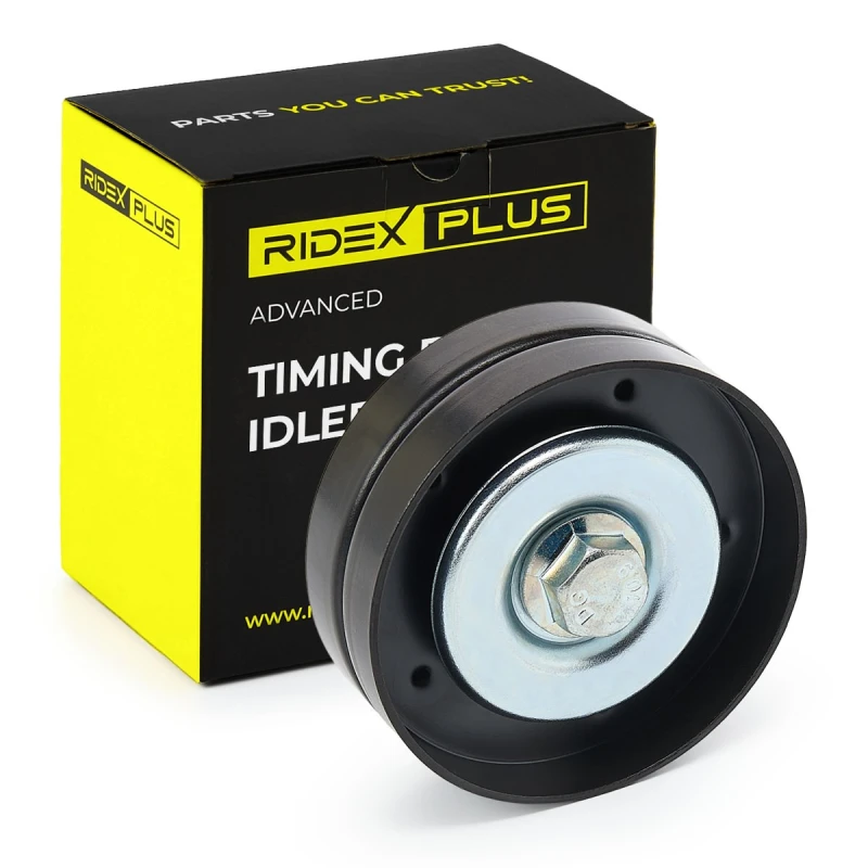 Image of RIDEX PLUS Deflection / guide pulley, V-ribbed belt RIDEX PLUS 312D0034P
