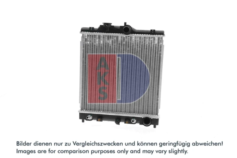 Image of AKS DASIS 100017N Engine radiator Aluminium, Brazed cooling fins Radiator,engine cooling (470)