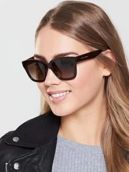 Image of Marc Jacobs Rectangle Sunglasses Brown Brown Women