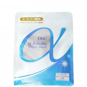 Image of DHC Alpha-Arbutin White Face Mask (1 Sheet)