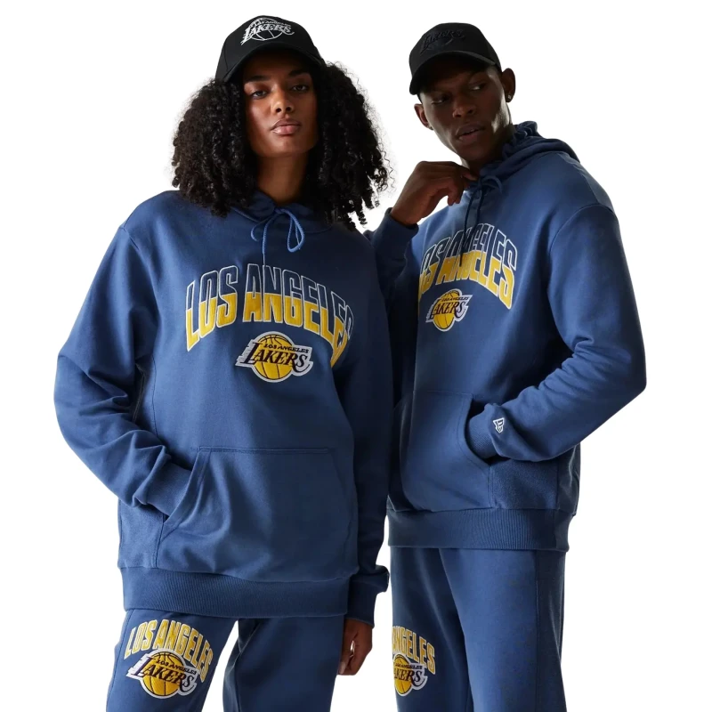 Image of new era Los Angeles Lakers hoodie Multicolore Unisex L