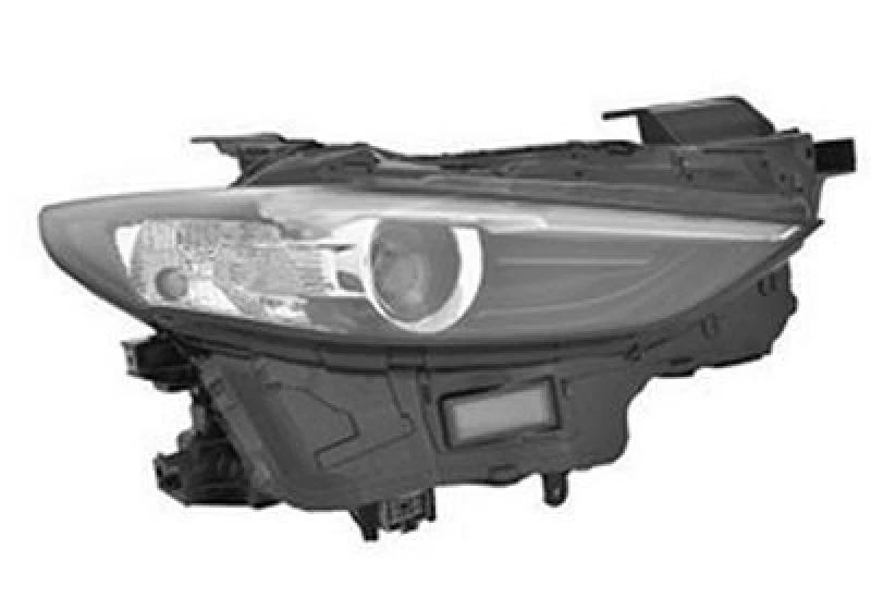 Image of VAN WEZEL Headlight VAN WEZEL 2705962