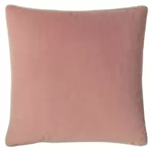 Image of Cohen Velvet Cushion Blush
