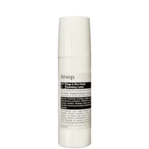 image of Aesop Sage and Zinc Facial Hydrating Lotion SPF15 50ml