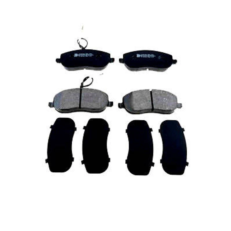 Image of ZIMMERMANN 20261.190.1 Brake pad set Front Axle, incl. wear warning contact, Photo corresponds to scope of supply Brake Pad Set,disc brake (402)