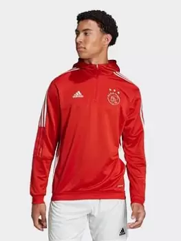 adidas Ajax Amsterdam Tiro Track Top, Red, Size L, Men