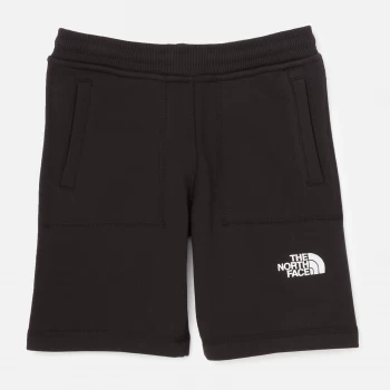 image of The North Face Boys' Youth Fleece Shorts - Black - 6 Years