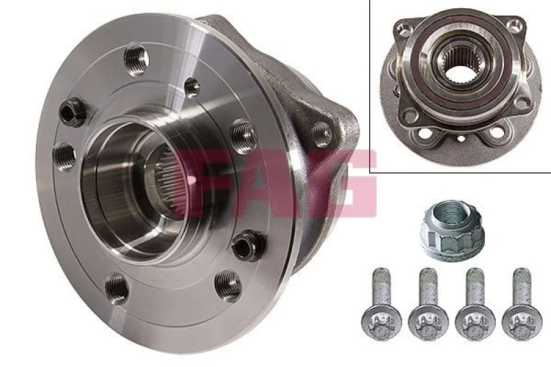 Image of Wheel bearing kit FAG 713 6681 90
