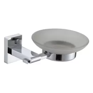 Image of Showerdrape Unity Chrome Soap Dish, Stainless Steel