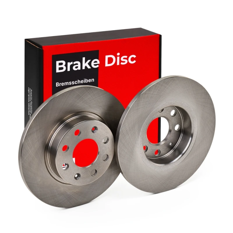 Image of STARK SKBD-0020317 Brake disc Front Axle, solid, Cast Iron, Uncoated, Untreated, without bolts/screws Cast Iron Brake Disc (82)