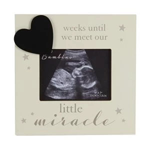 image of 4" x 3" - Bambino Countdown Scan Frame - Little Miracle