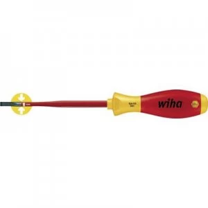 Image of VDE Slotted screwdriver Wiha SoftFinish electric slimFix 3201 35390 Blade width: 4mm Blade length: 100 mm