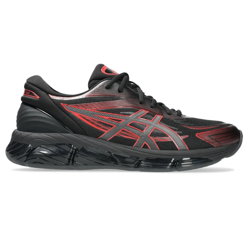 Image of Asics Mens Gel Quantum 8 Gel Technology Engineered Mesh Runners Black/Red male 8.5 (43.5)