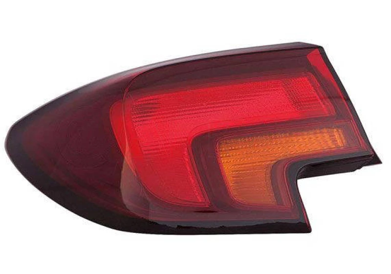 Image of ALKAR 2261438 Rear light Outer section, without bulb holder, Left, W16W Combination Rearlight (391)