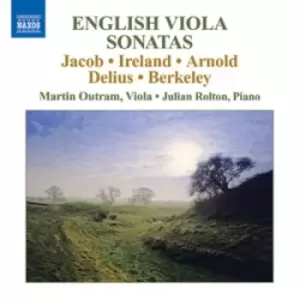 image of Martin Outram - English Viola Sonatas CD Album - Used