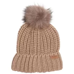 Image of Barbour Womens Saltburn Beanie Mink One