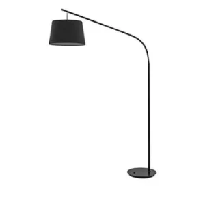 image of Daddy 1 Light Floor Lamp Black, E27